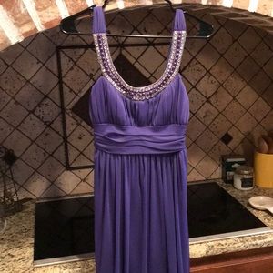 Purple, City Triangles Dress